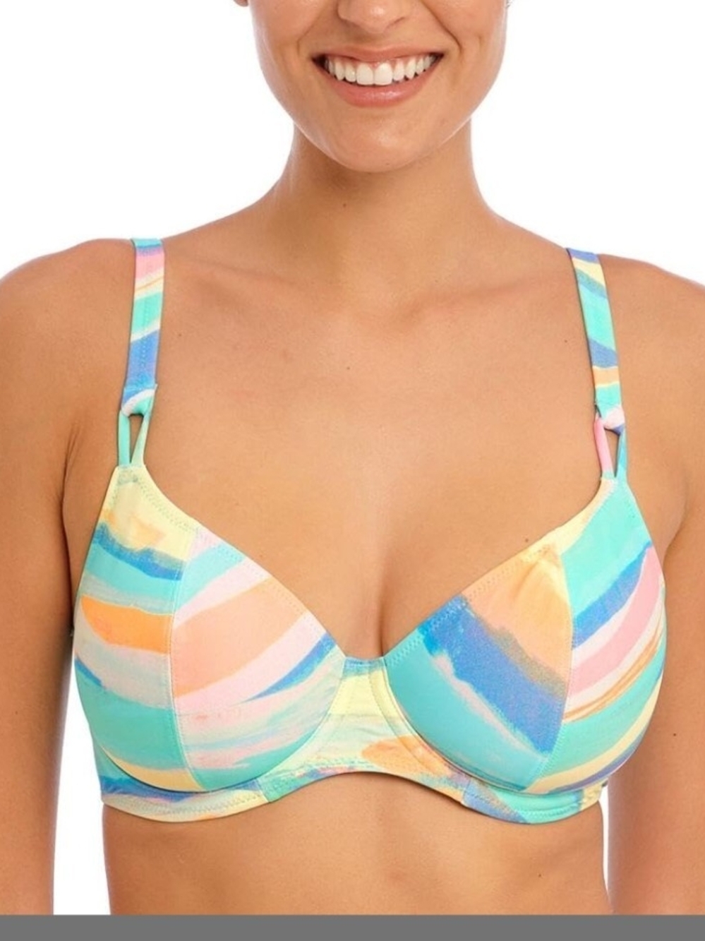 Freya Summer Reef Underwire Swim Top - Picture 1 of 6